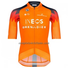 Maglia 2023 INEOS Grenadiers Arancio Blu Scuro